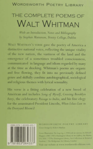 WALT WHITMAN-THE COMPLETE POEMS