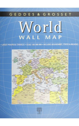 WORLD WALL MAP-ANG