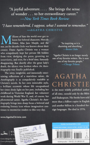 AN AUTOBIOGRAPHY-AGATHA CHRISTIE